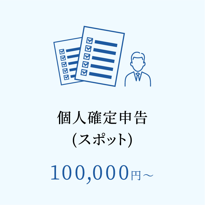 個人確定申告(スポット)
